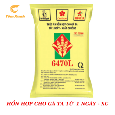 HỔN HỢP CHO GÀ TA TỪ 1 NGÀY - XUẤT CHUỒNG
