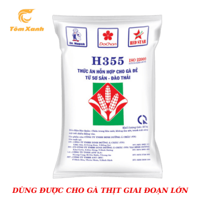 HỔN HỢP CHO GÀ ĐẺ TỪ SƠ SẢN - ĐÀO THẢI H355