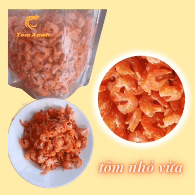 TÔM KHÔ SIZE NHỎ VỪA